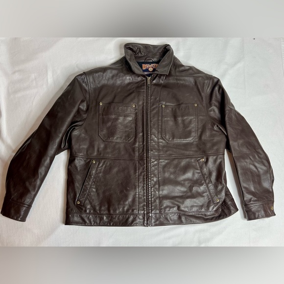 Men’s Duluth Trading Co. 100% Leather Jacket - Picture 1 of 2